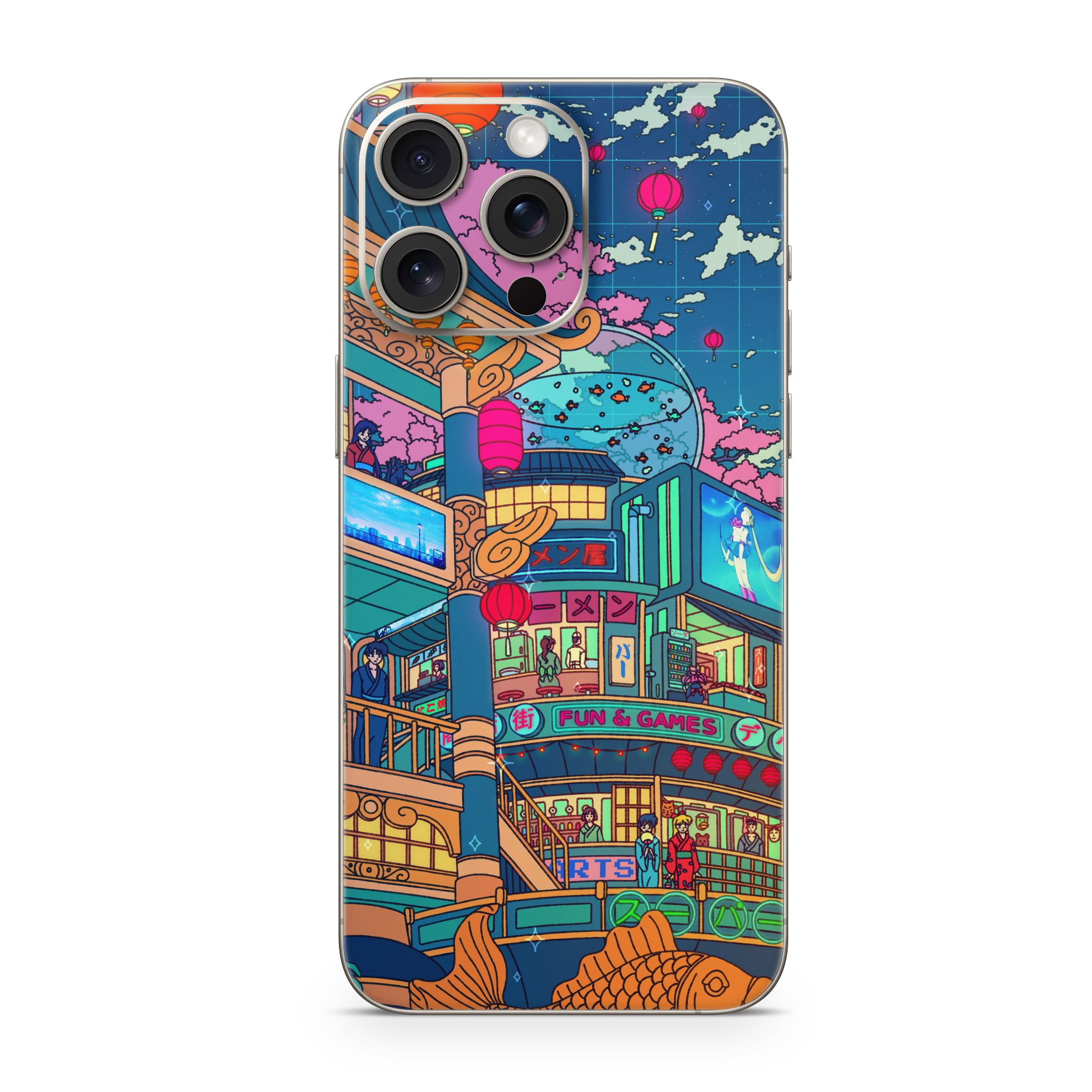 Apple iPhone Moon festival Skin