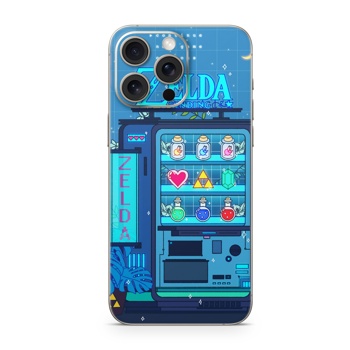 Apple iPhone Z Vending Machine Skin