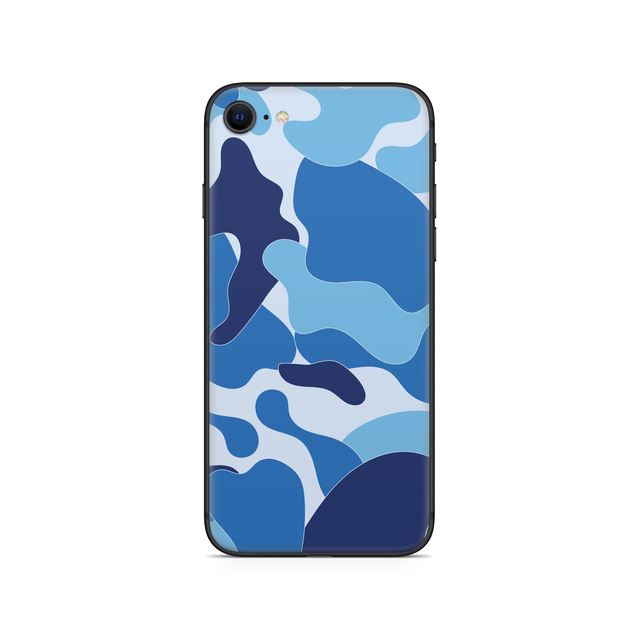 Apple iPhone Ape Camo Blue Skin