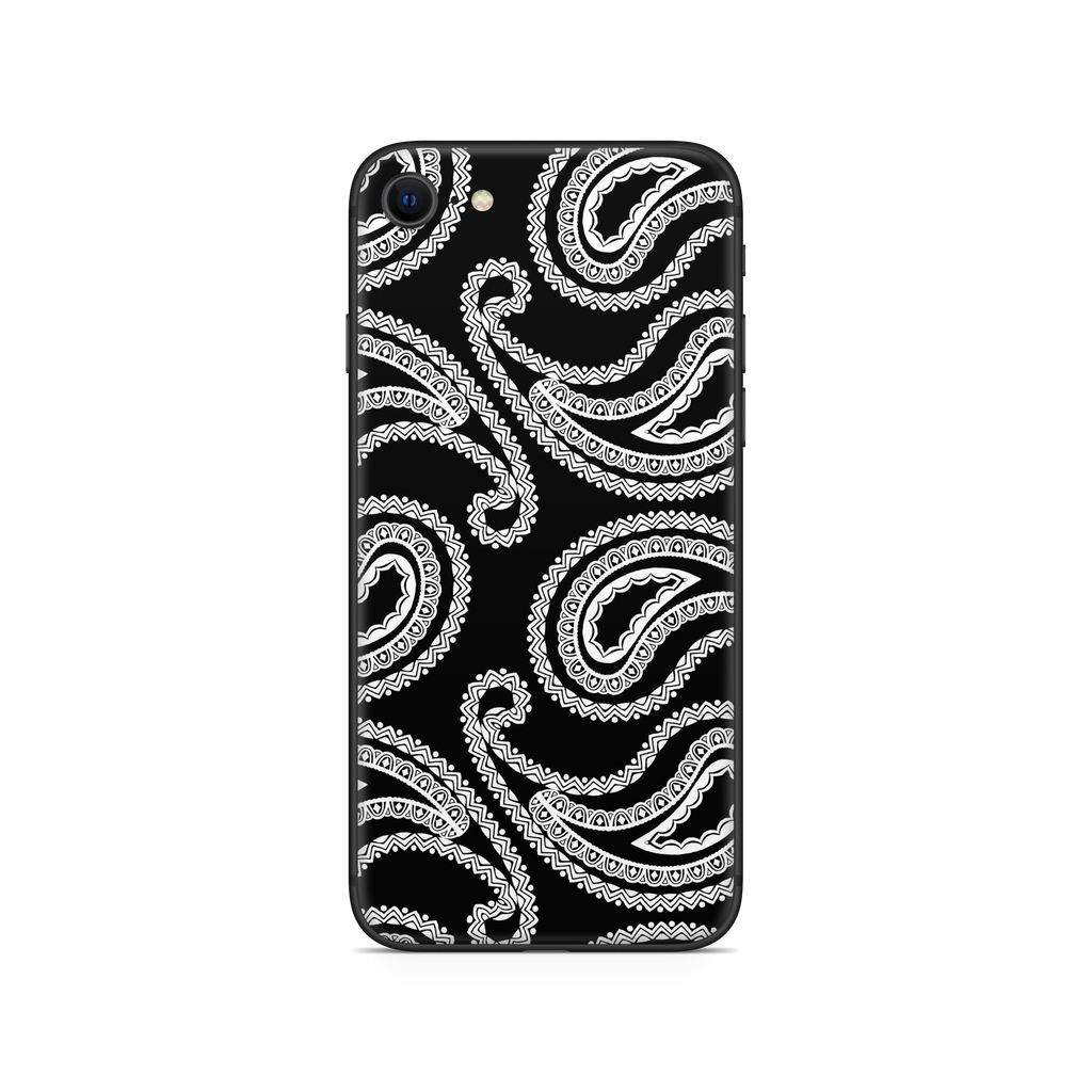 Apple iPhone Bandana Black Skin