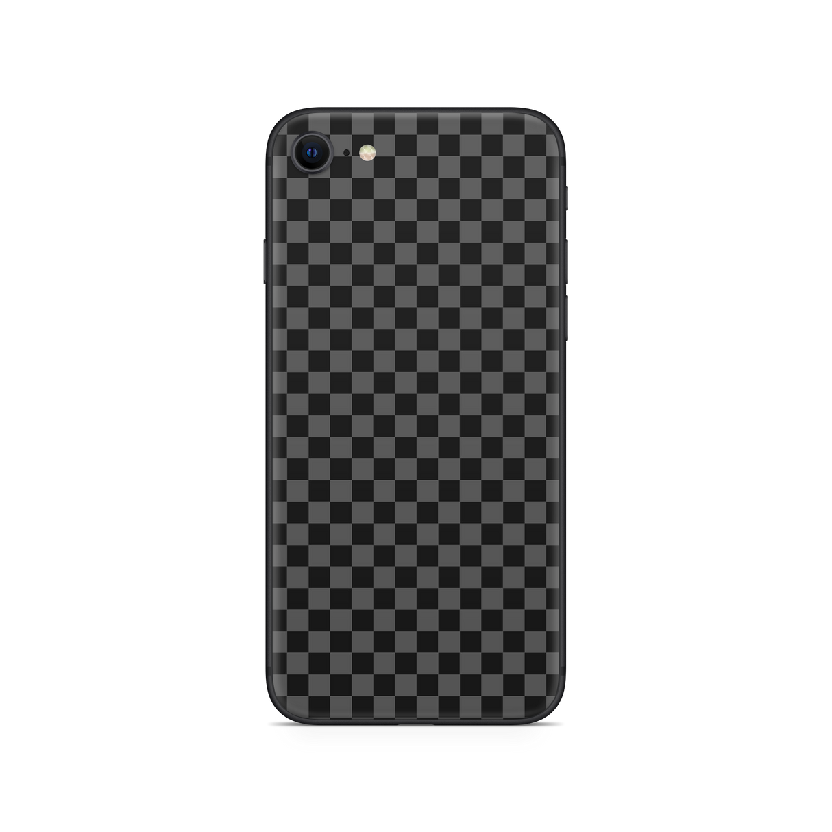 Apple iPhone Checkers black Skin