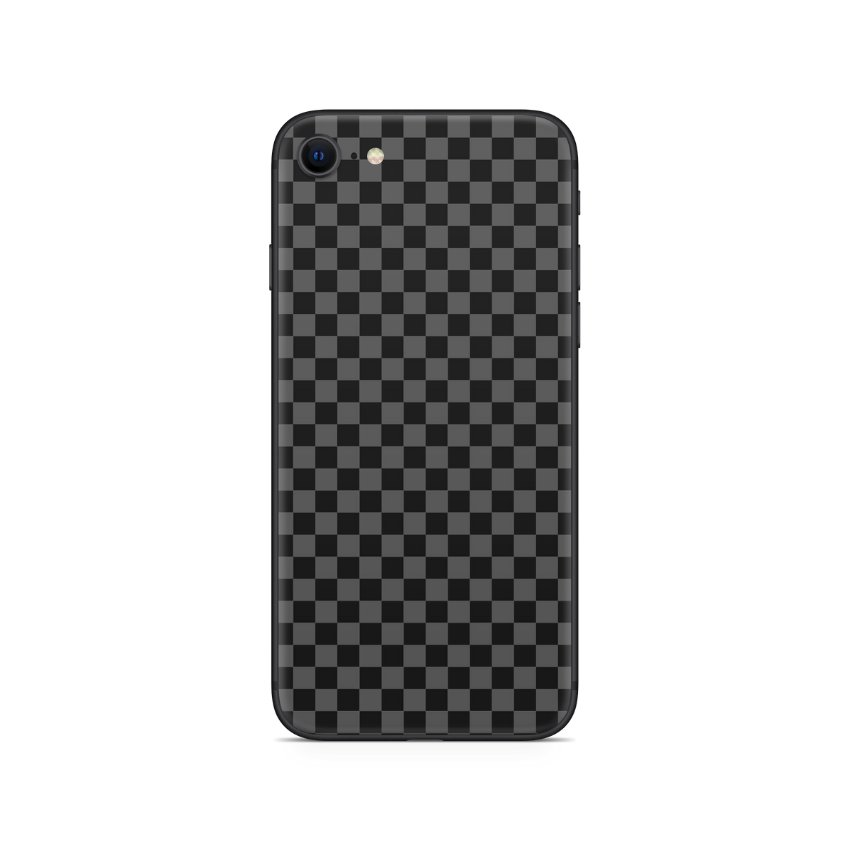 Apple iPhone Checkers black Skin