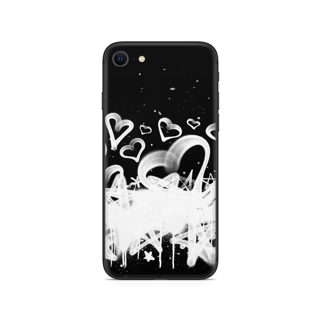 Apple iPhone Hearts and Stars Skin