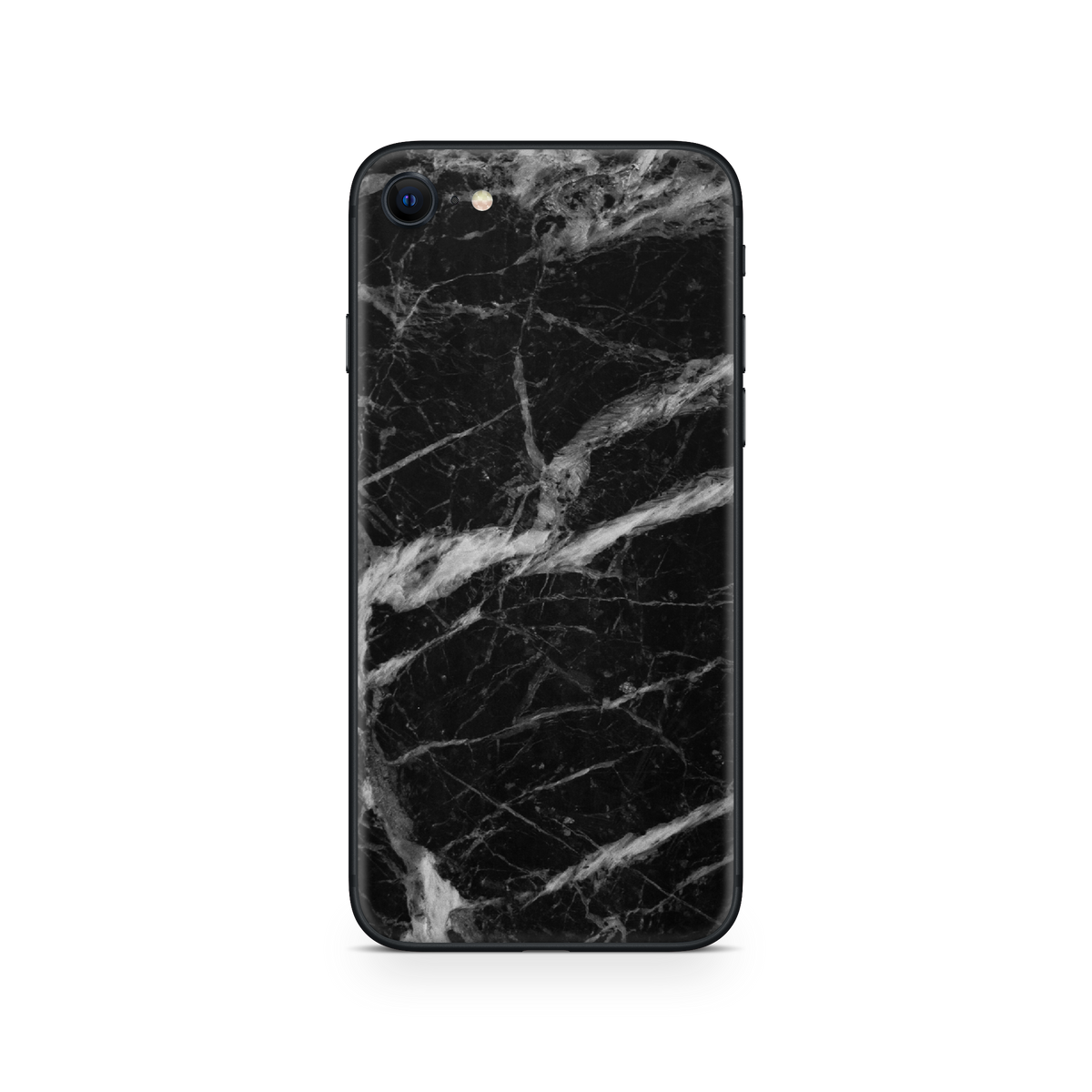 Apple iPhone Black Marble Skin