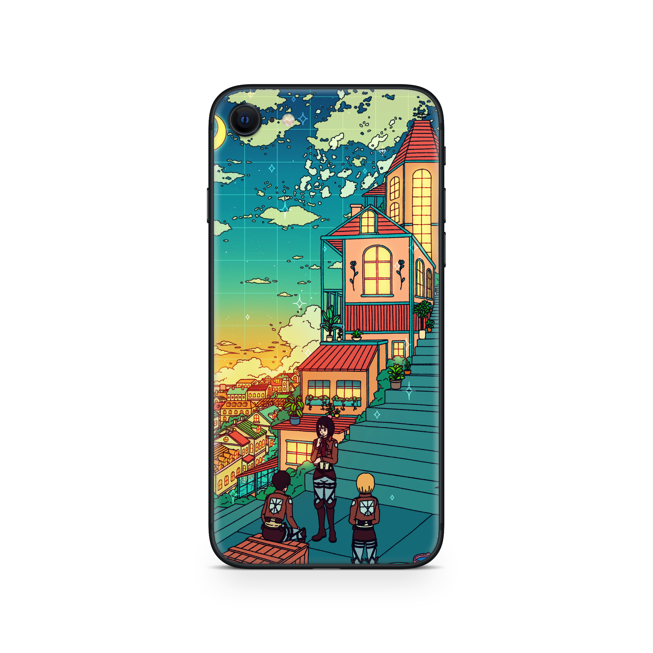 Apple iPhone Titan and friends Skin