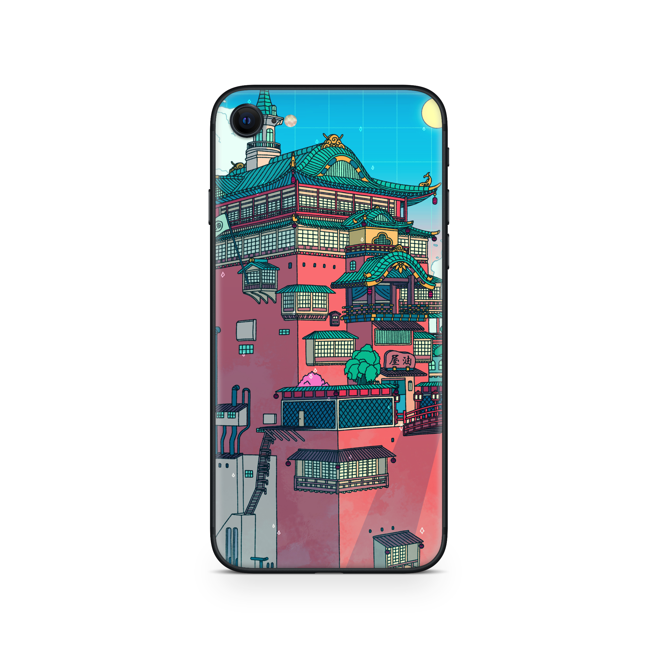 Apple iPhone Bathhouse Day Skin