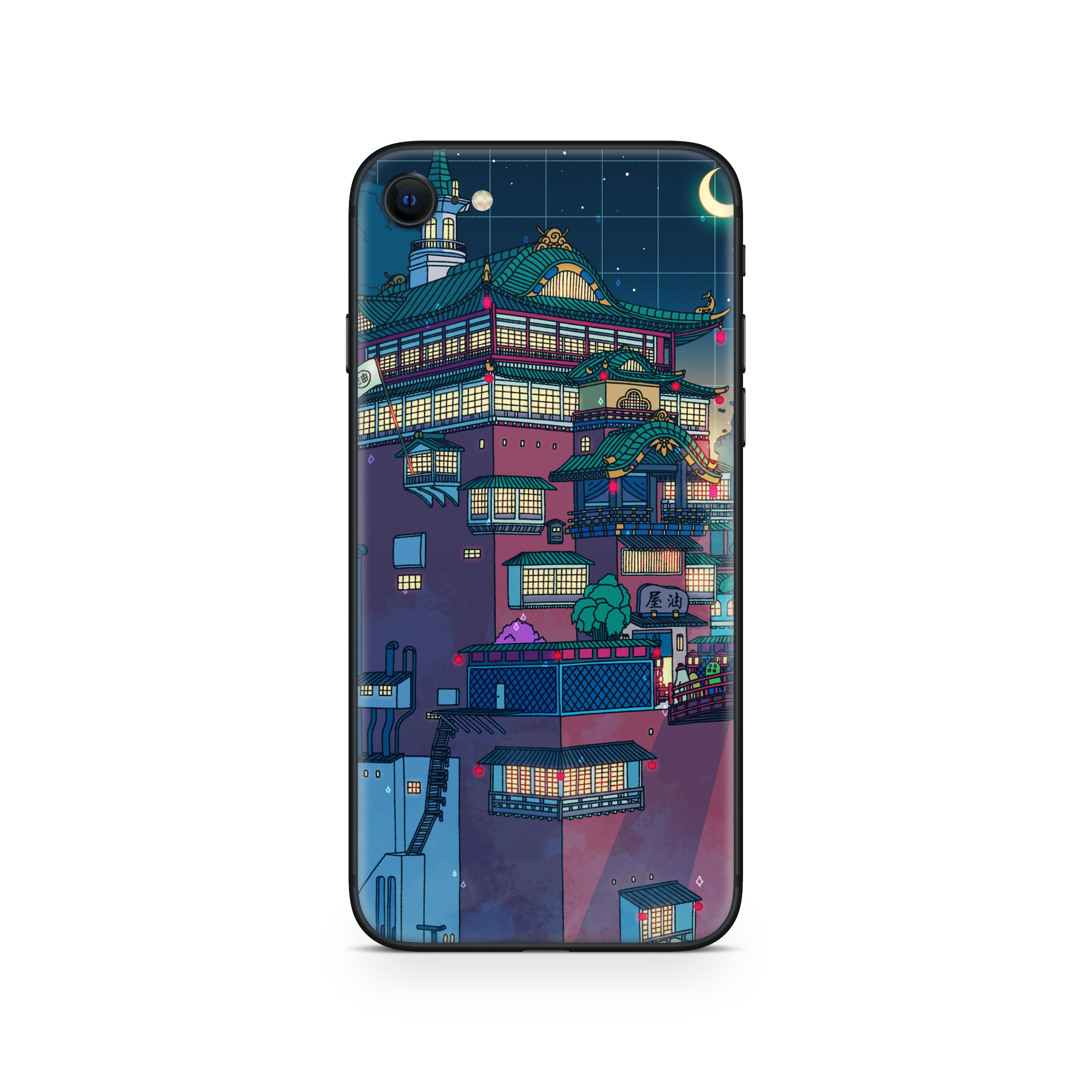 Apple iPhone Bathhouse Night Skin