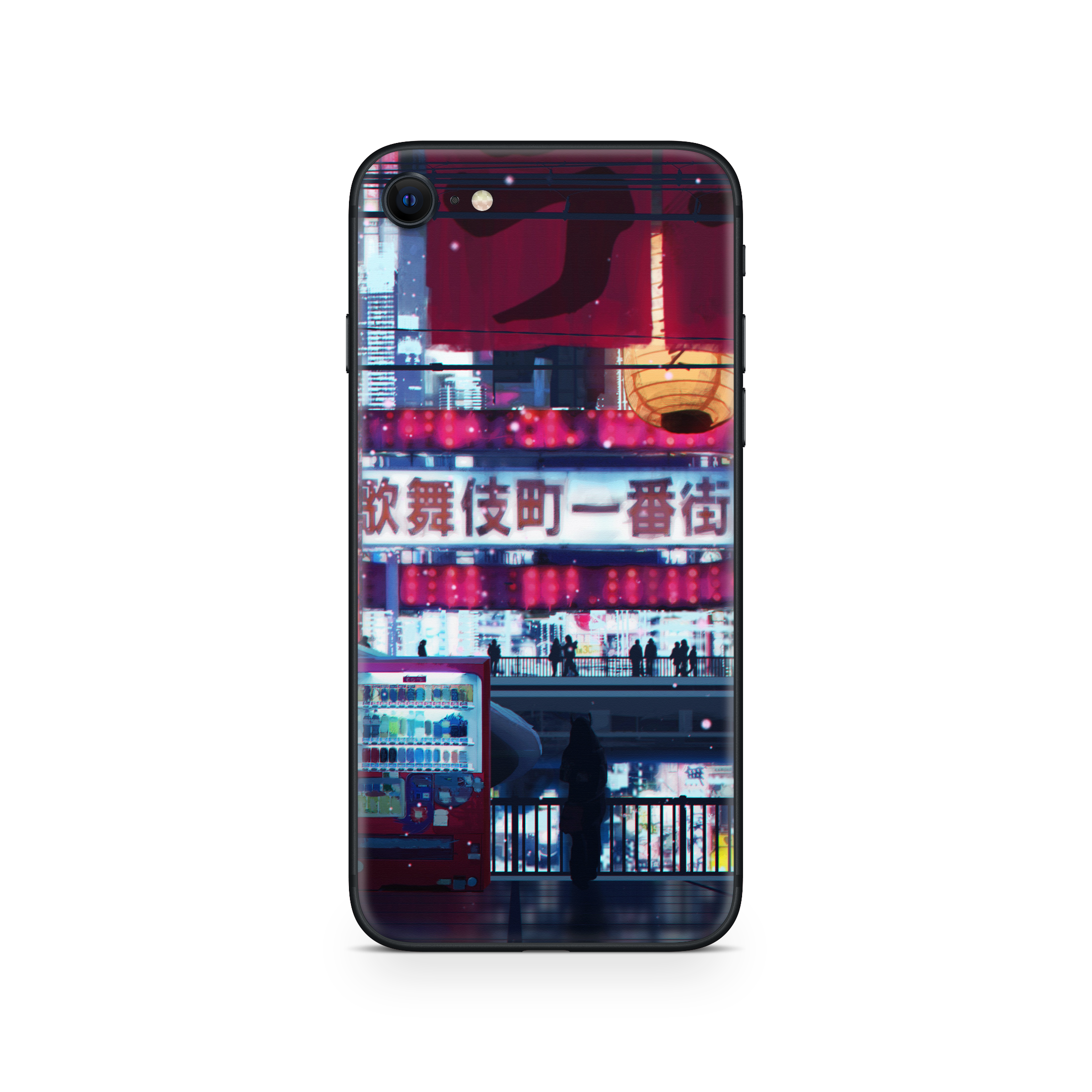 Apple iPhone Cyberpunk Streets Skin