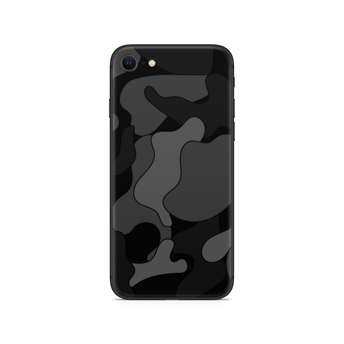 Apple iPhone SE 2022 Ape Black Camo Skin