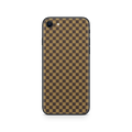 Apple iPhone Checkers brown Skin