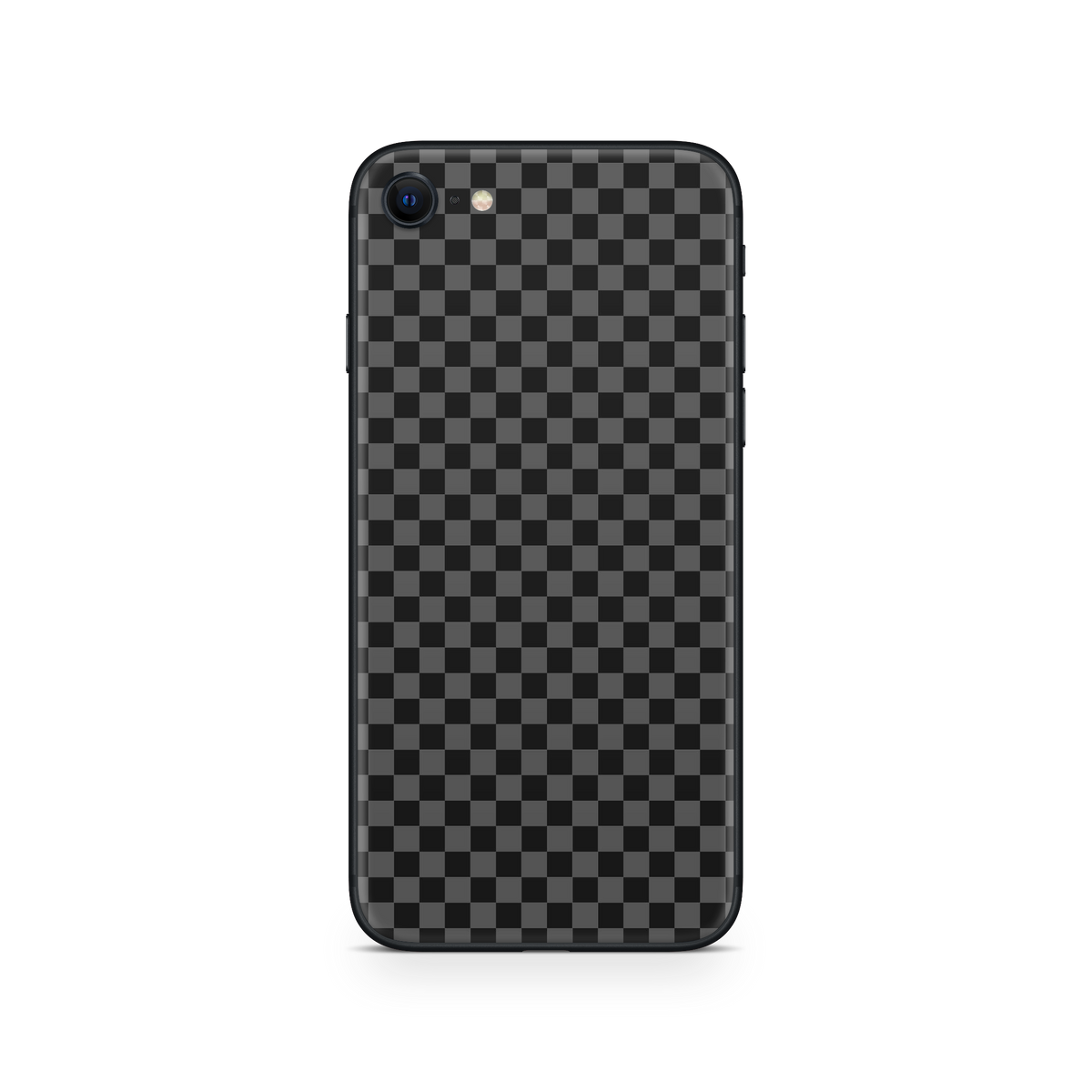 Apple iPhone Checkers black Skin