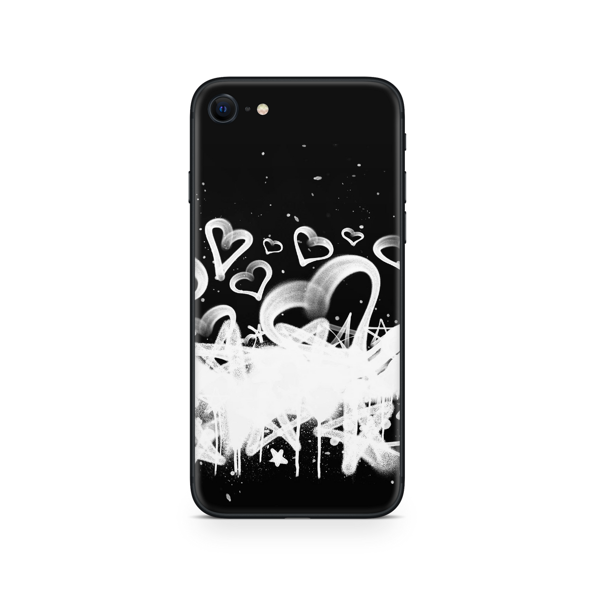 Apple iPhone Hearts and Stars Skin