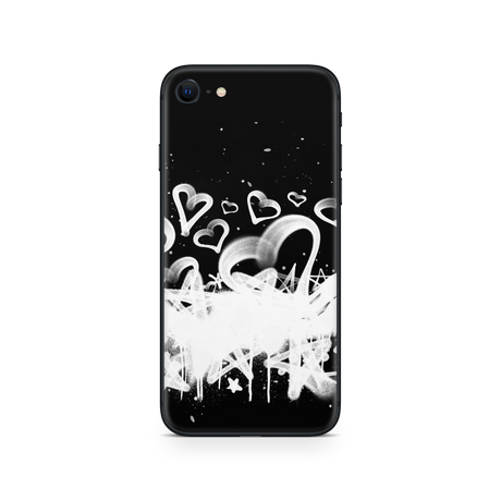 Apple iPhone Hearts and Stars Skin