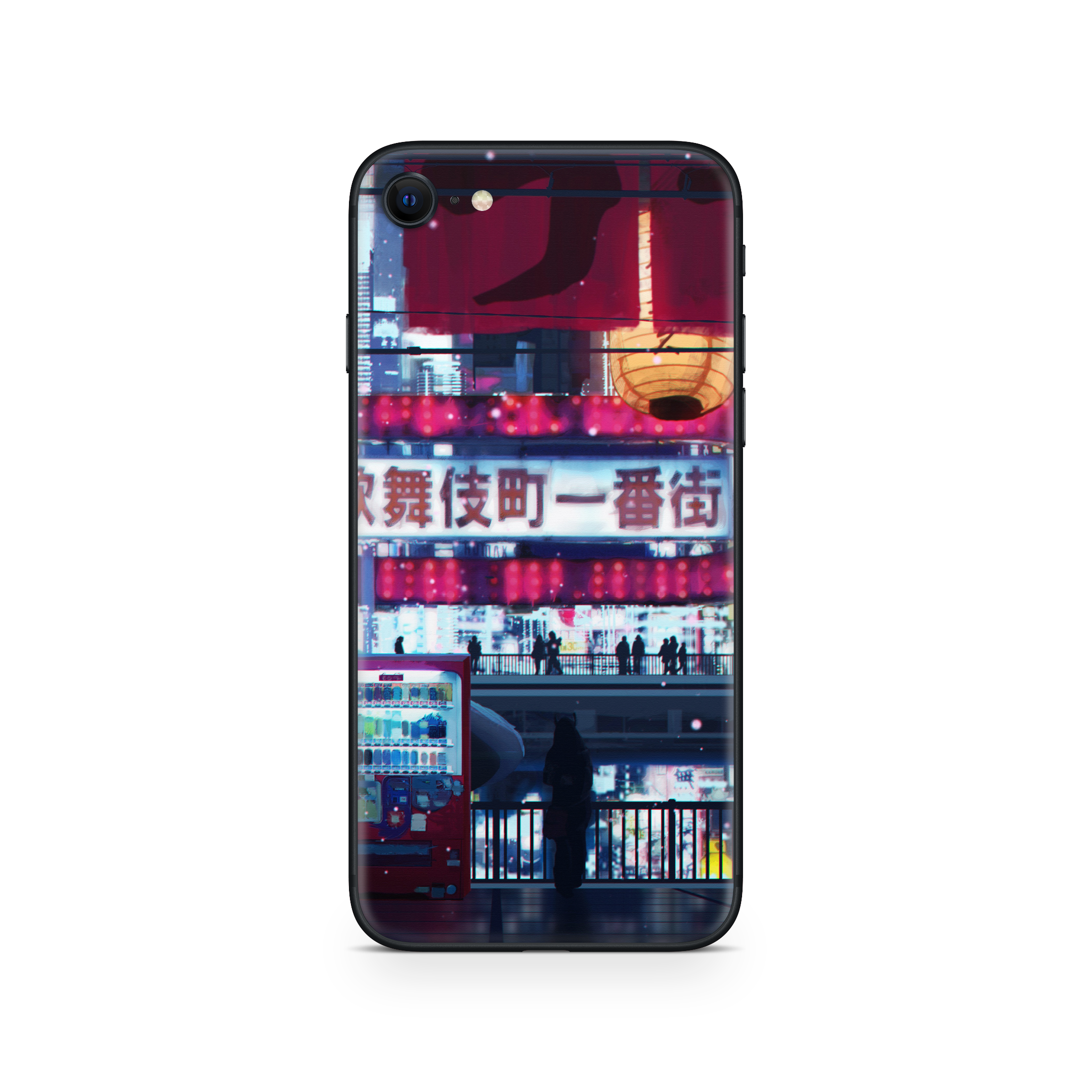 Apple iPhone Cyberpunk Streets Skin