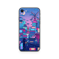 Apple iPhone Cyberpunk Village Skin