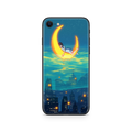 Apple iPhone Girl on the Moon Skin