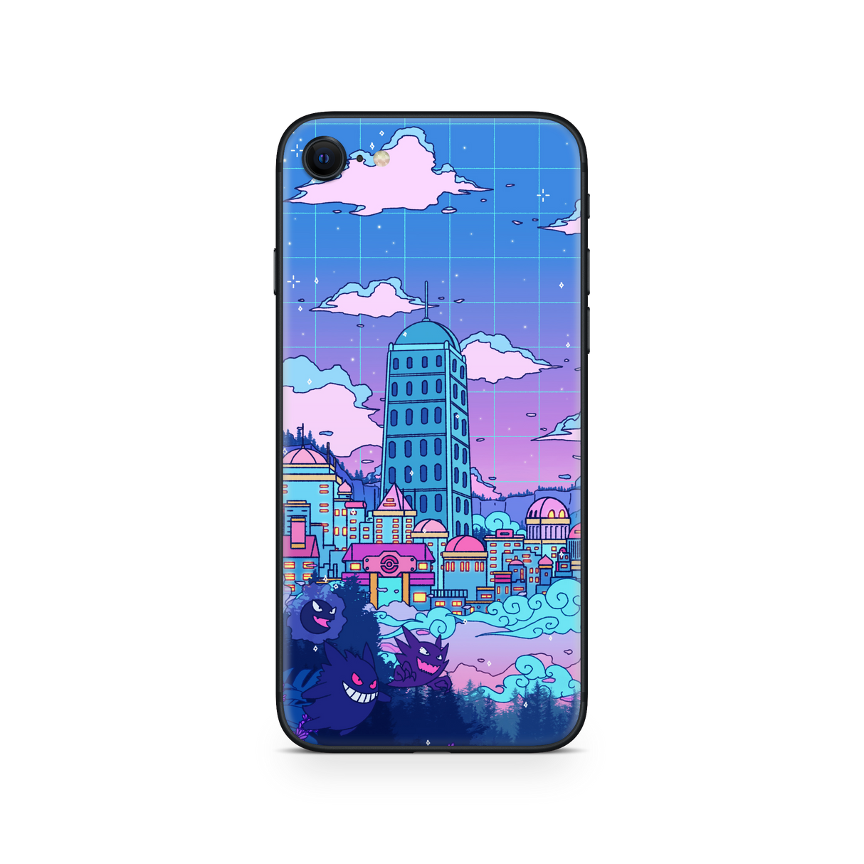 Apple iPhone Lavender town Skin