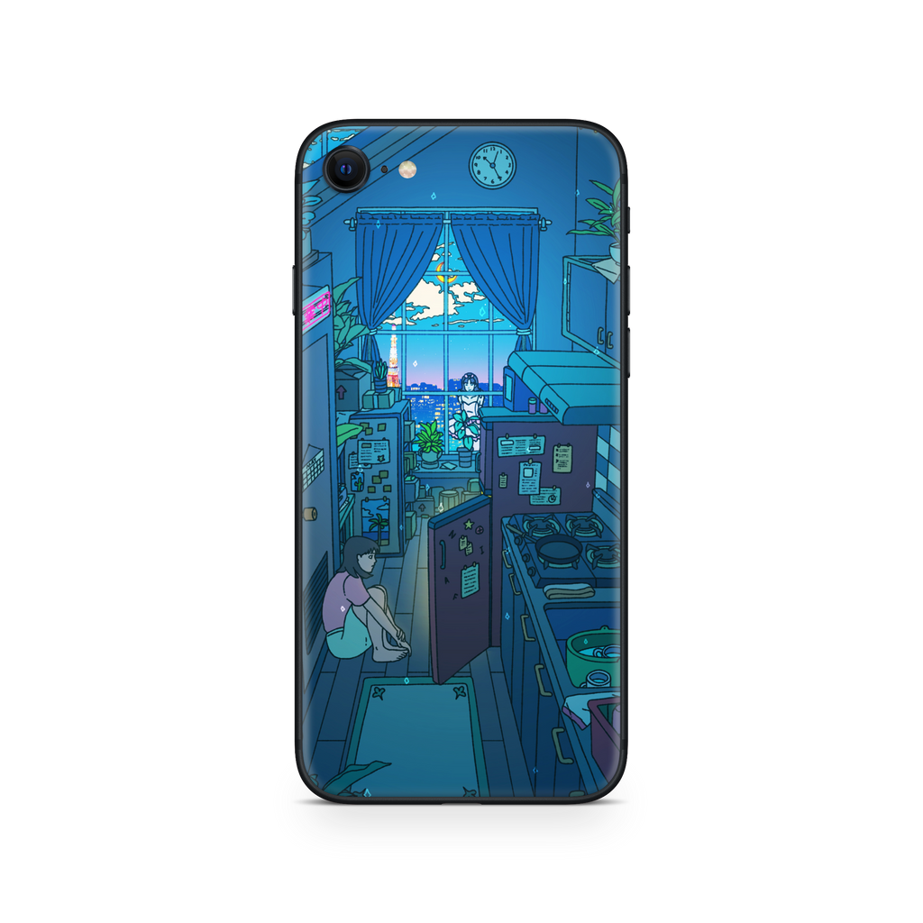 Apple iPhone Perfect Blue Skin