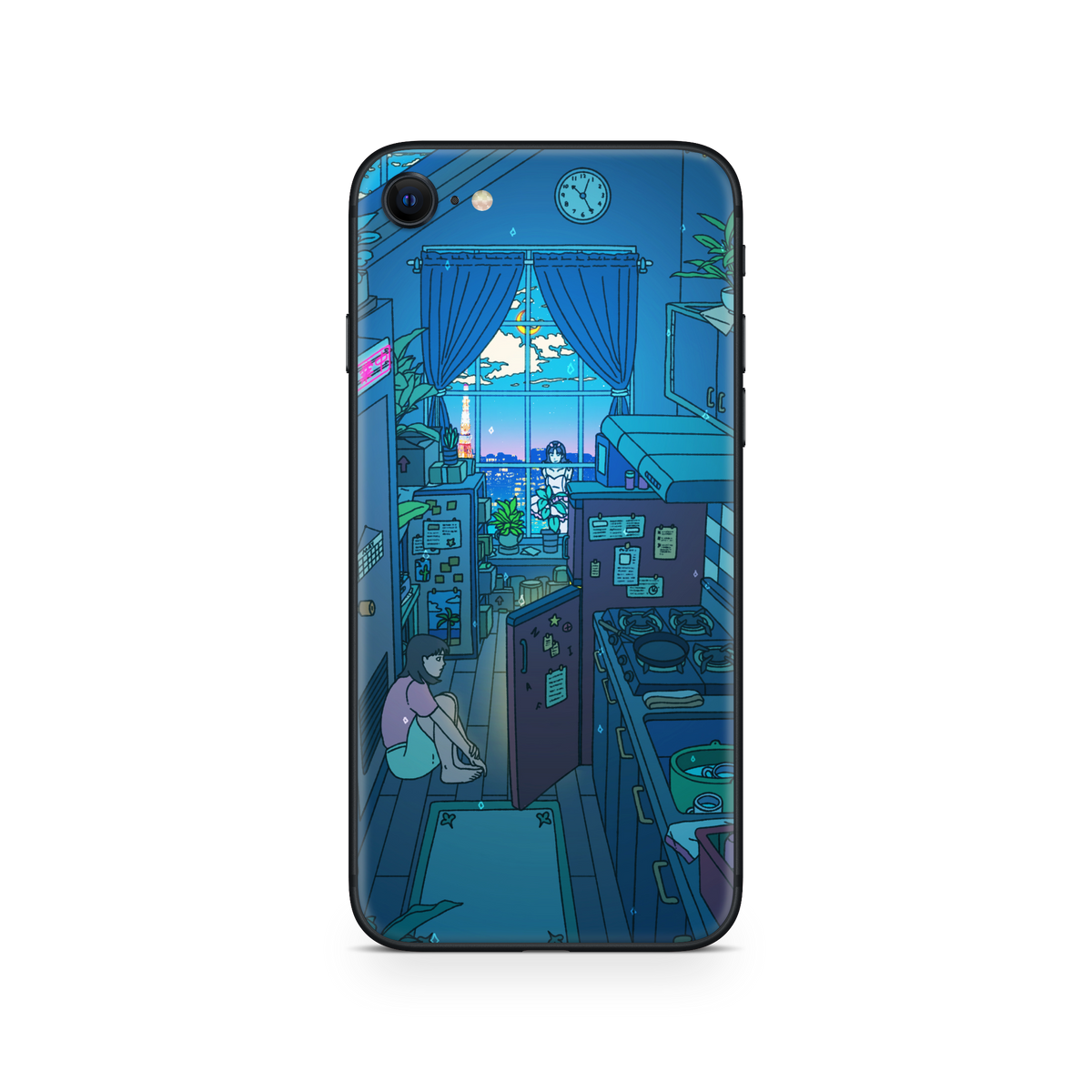 Apple iPhone Perfect Blue Skin