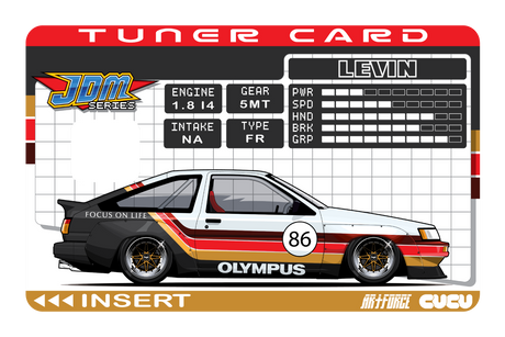 Tuner Card AE86 Levin