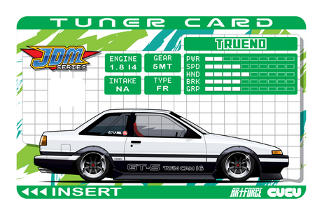 Tuner Card AE86 Trueno