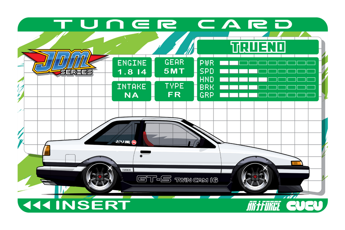 Tuner Card AE86 Trueno