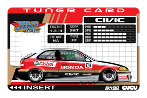 Tuner Card EK9 Civic (W)