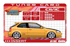 Tuner Card EK9 Civic (Y)