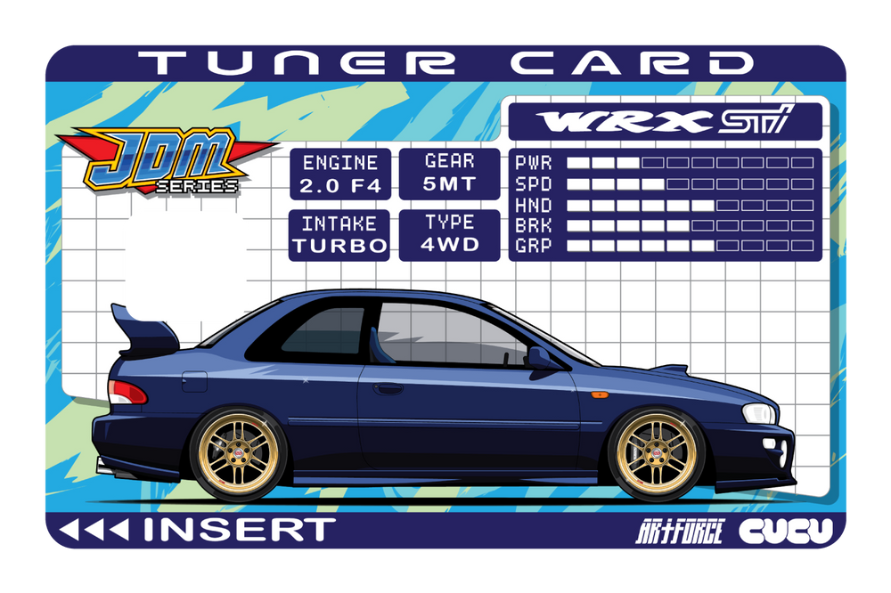 Tuner Card GC8 WRX