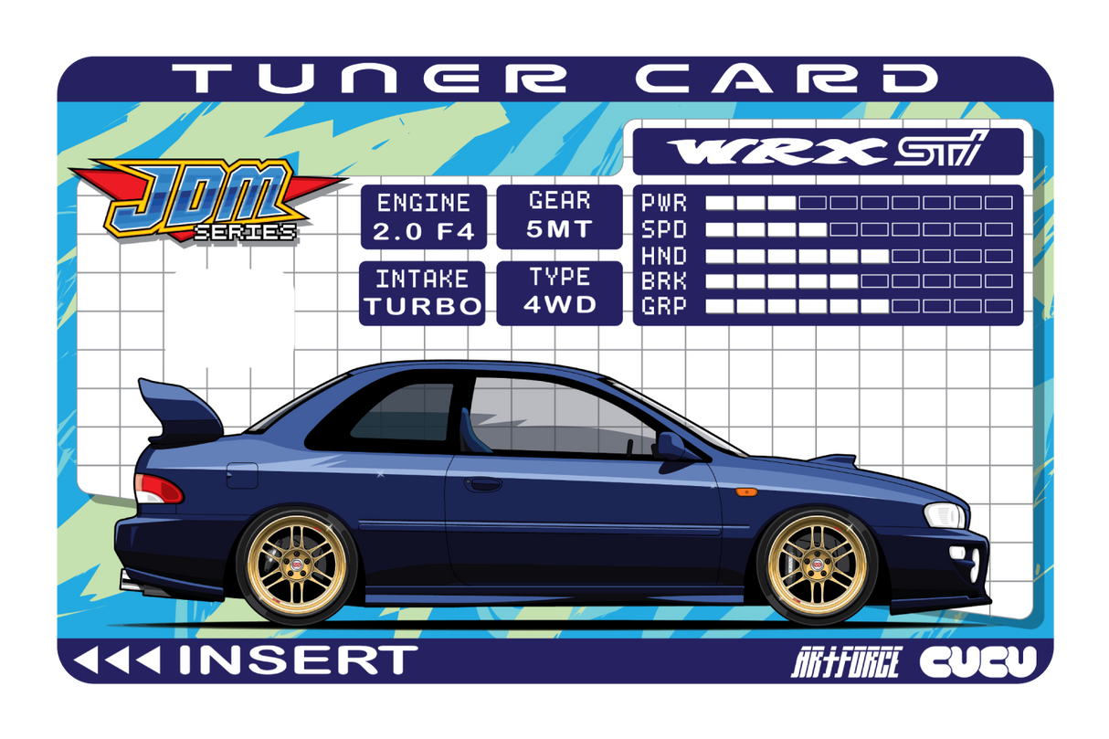 Tuner Card GC8 WRX