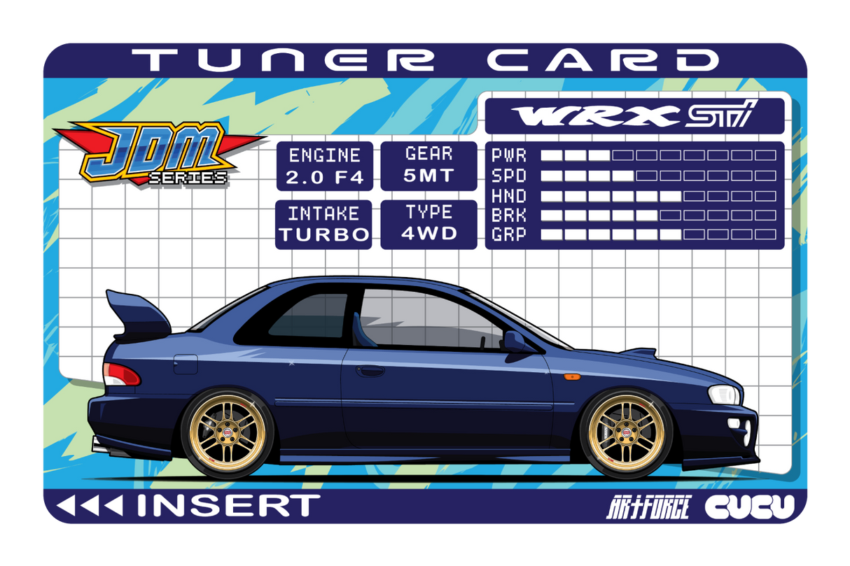 Tuner Card GC8 WRX