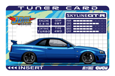 Tuner Card R34 GT-R