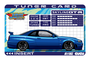 Tuner Card R34 GT-R