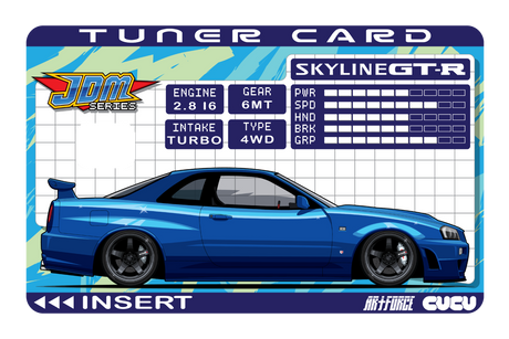 Tuner Card R34 GT-R