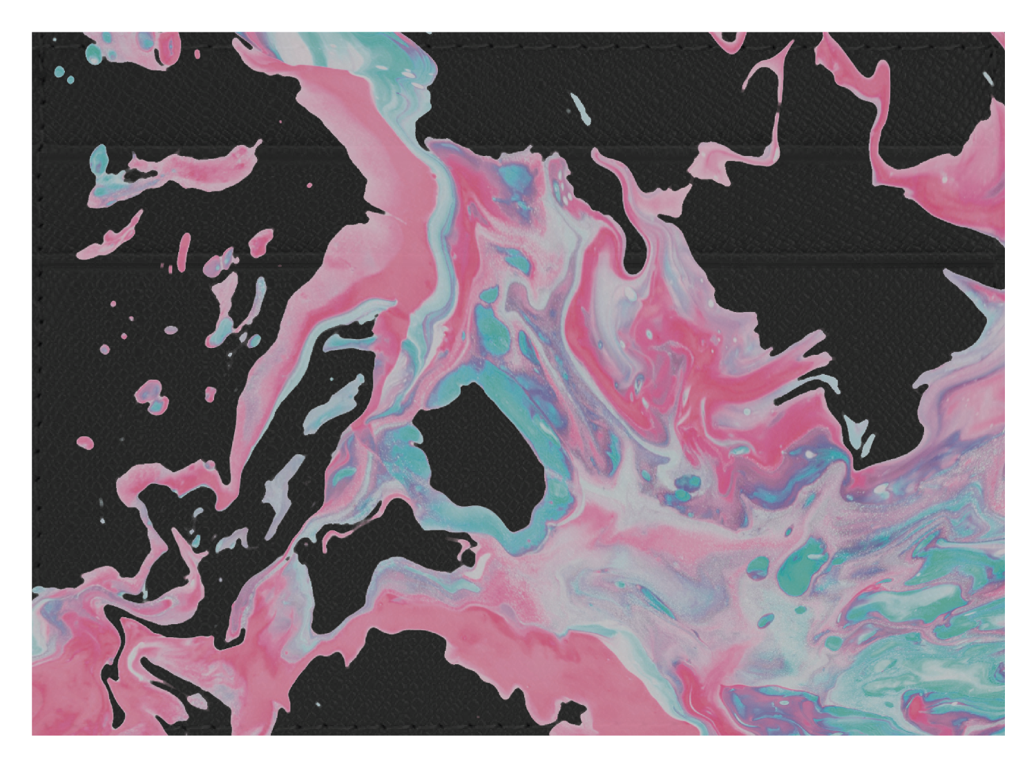 Abstract Paint Pink and Blue