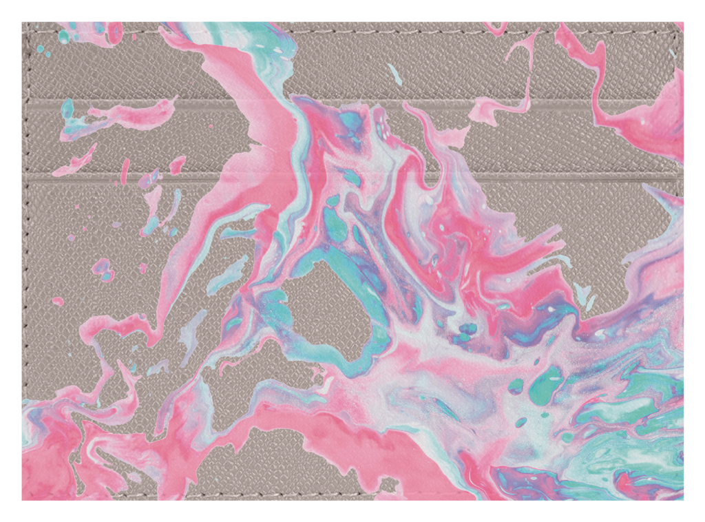 Abstract Paint Pink and Blue
