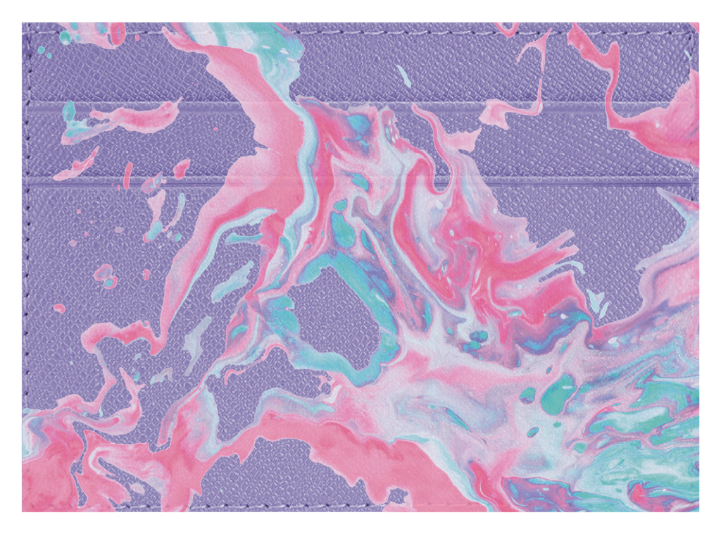 Abstract Paint Pink and Blue