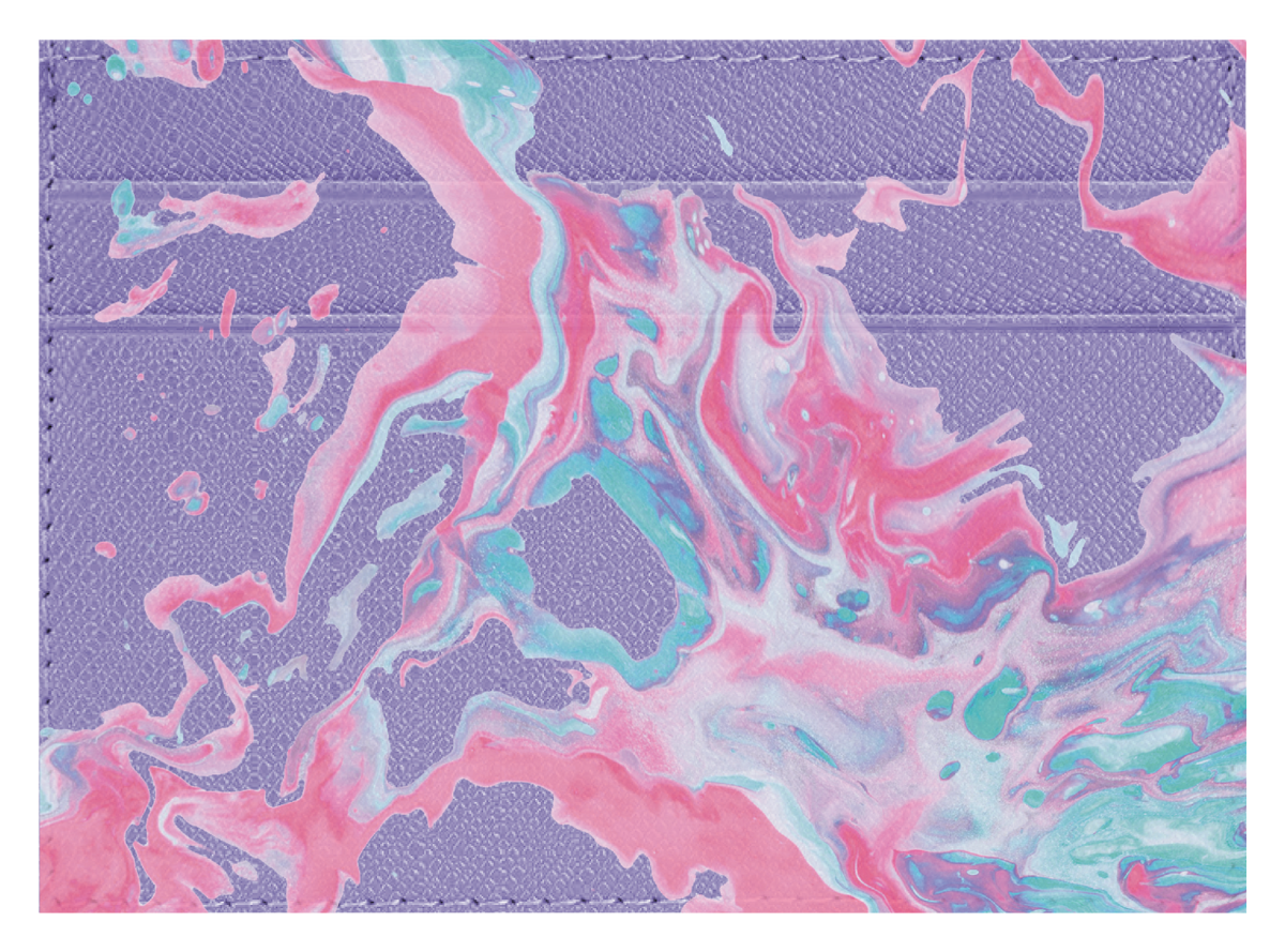 Abstract Paint Pink and Blue