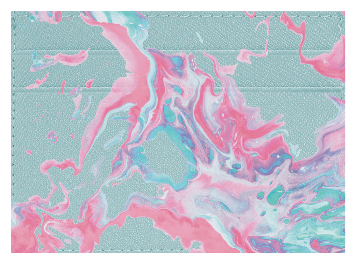 Abstract Paint Pink and Blue