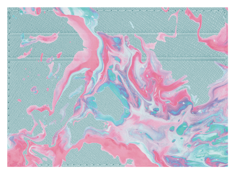 Abstract Paint Pink and Blue