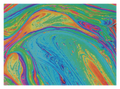 Abstract Paint Vibrant