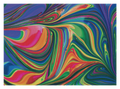 Abstract Paint Rainbow