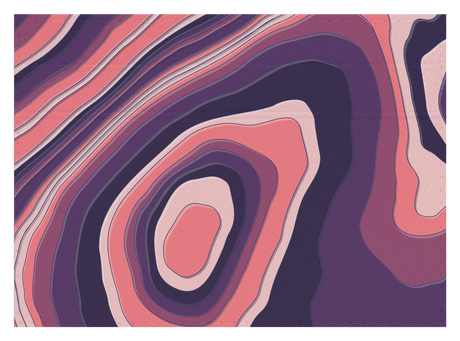 Topography Purple and Pink