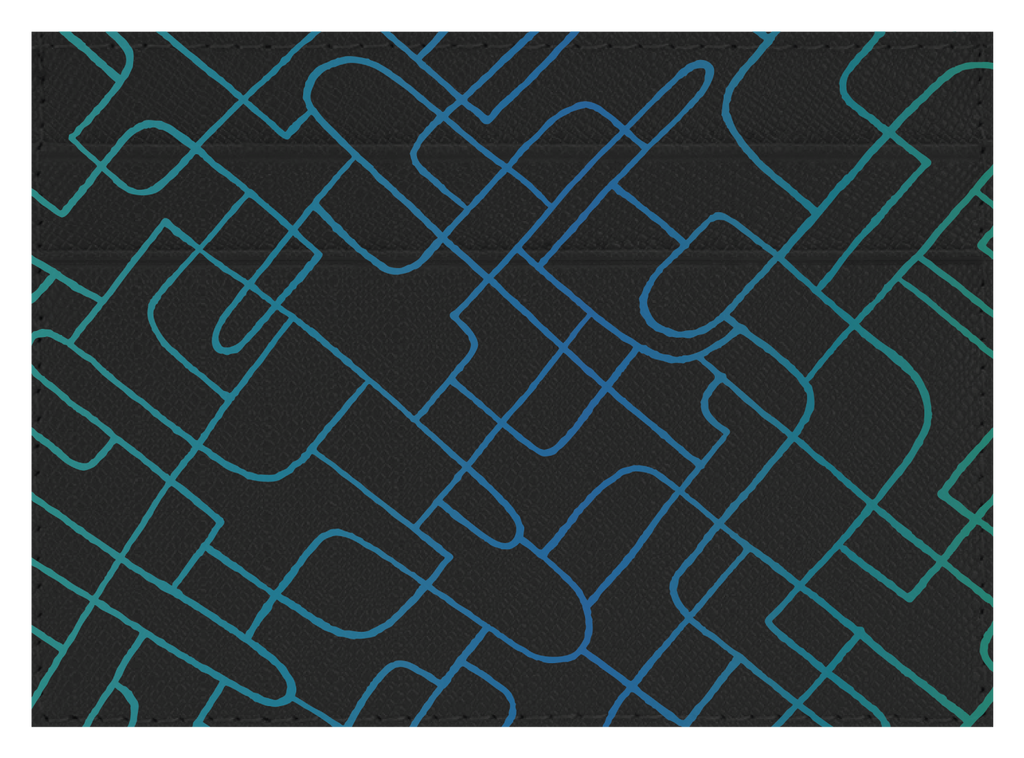 Abstract Pattern Blue