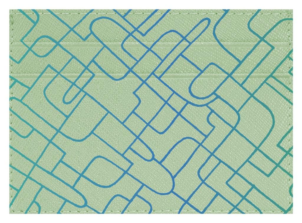 Abstract Pattern Blue