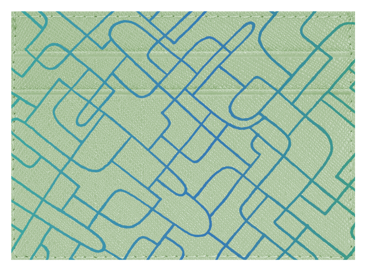 Abstract Pattern Blue