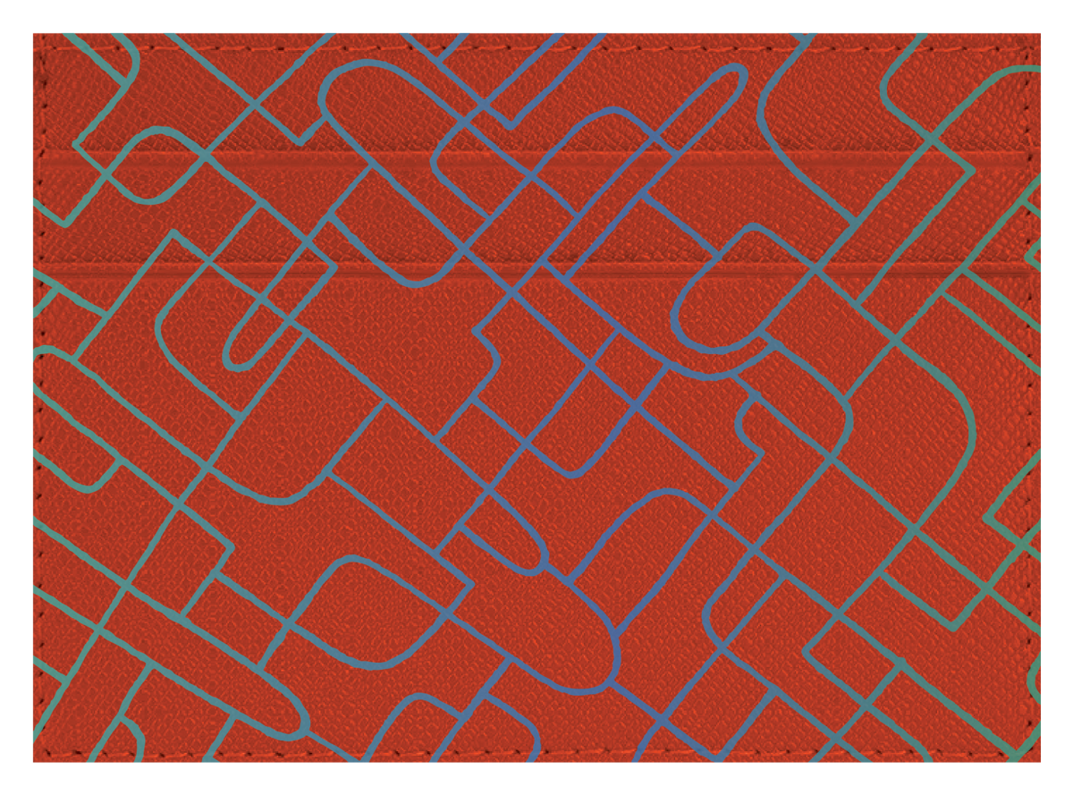 Abstract Pattern Blue