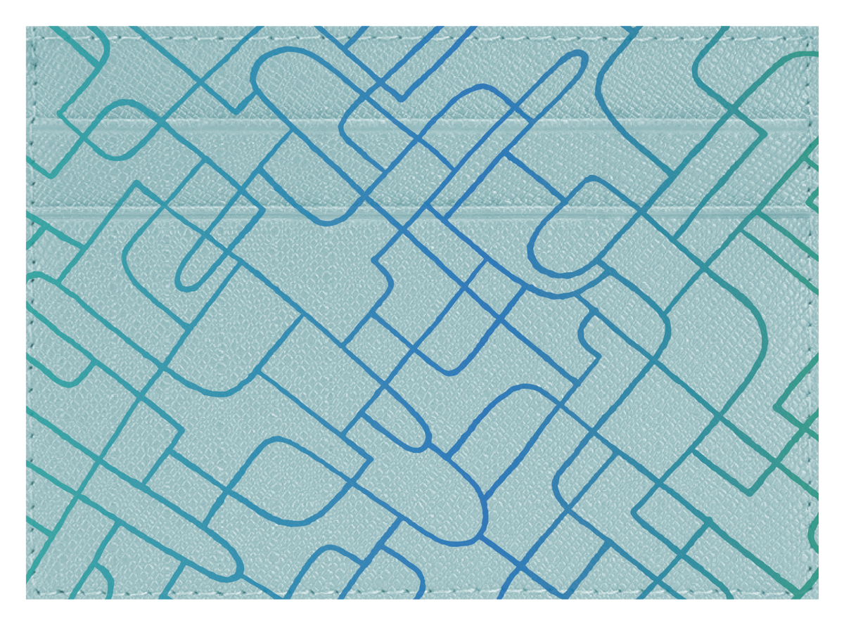Abstract Pattern Blue