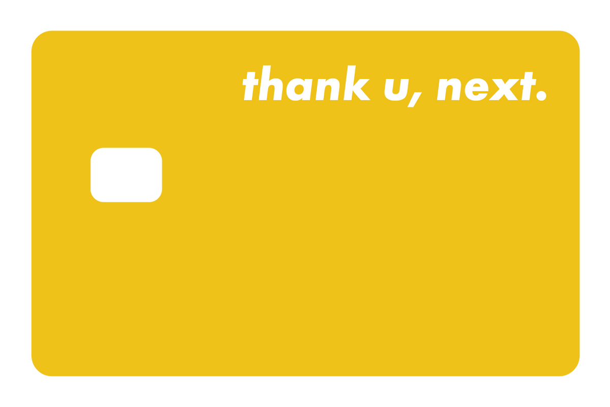 Thank u next