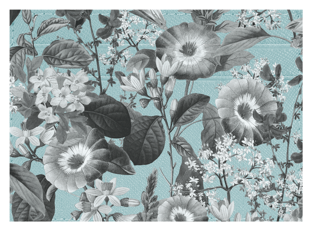 Black and White Floral